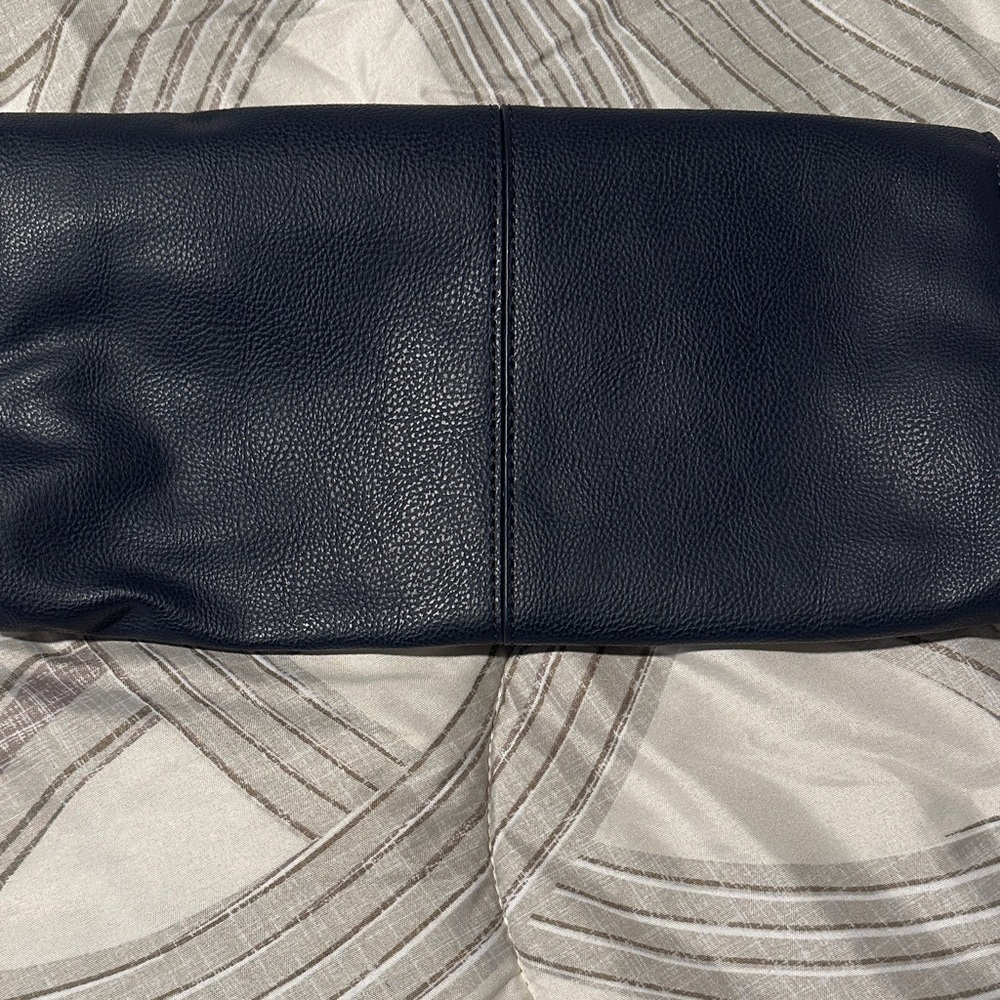 New BCBG Paris Midnight Blue  Clutch Brand New - Picture 7 of 7